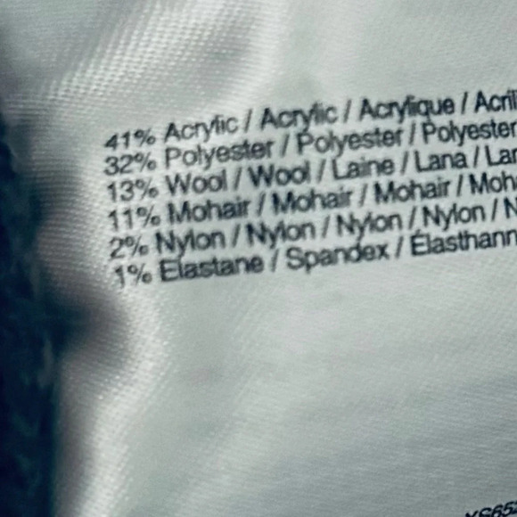 Esprit V-Nexk Dolman Sleeve Wool Blend Sweater- size M/L - Picture 7 of 7